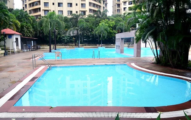Swimming pool development at Kumarkruti Residential Project by Champion Pools