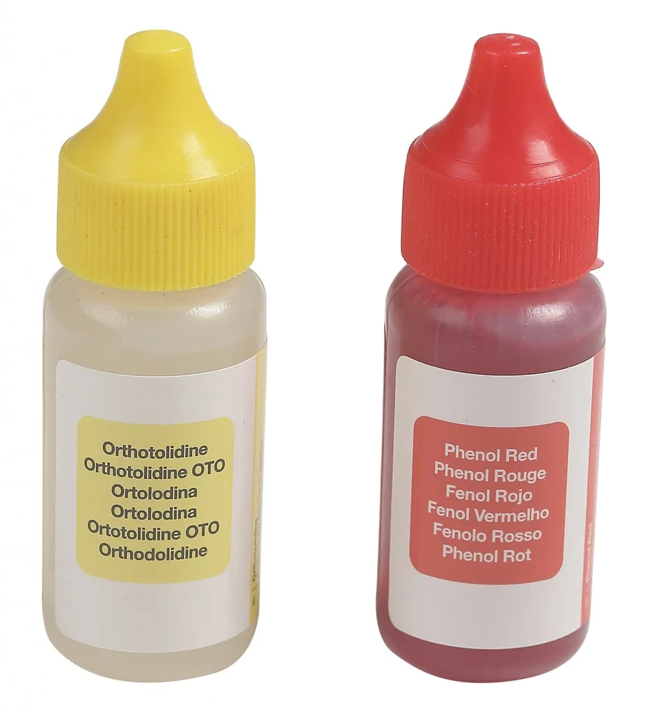 Swimming Pool Chlorine and pH Level Test Kit