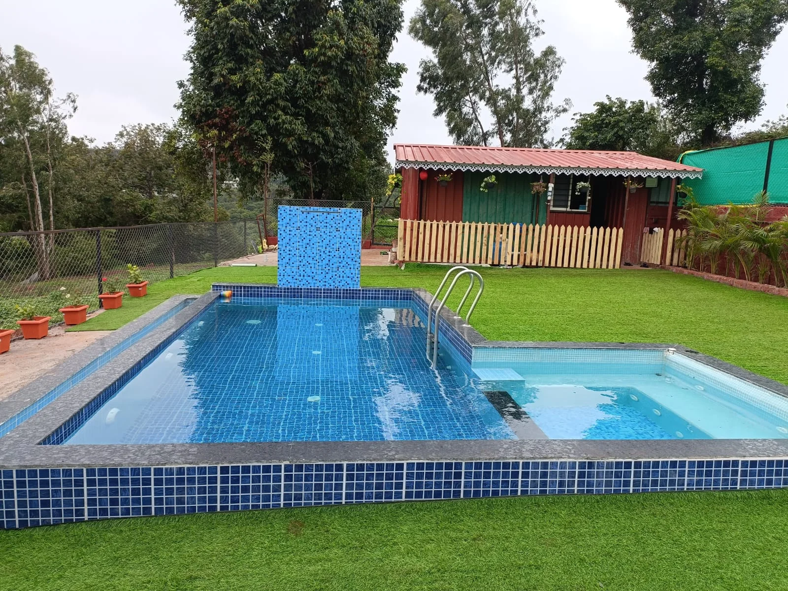 Sweet Water Villa luxury pool project, Panchgani